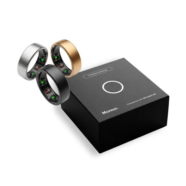 Умное Кольцо Moreus Size 8 Silver