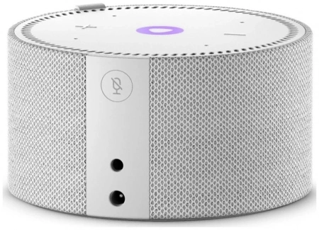 Акустическая система Яндекс.Станция Мини 2 с Алисой (Серый, с часами)